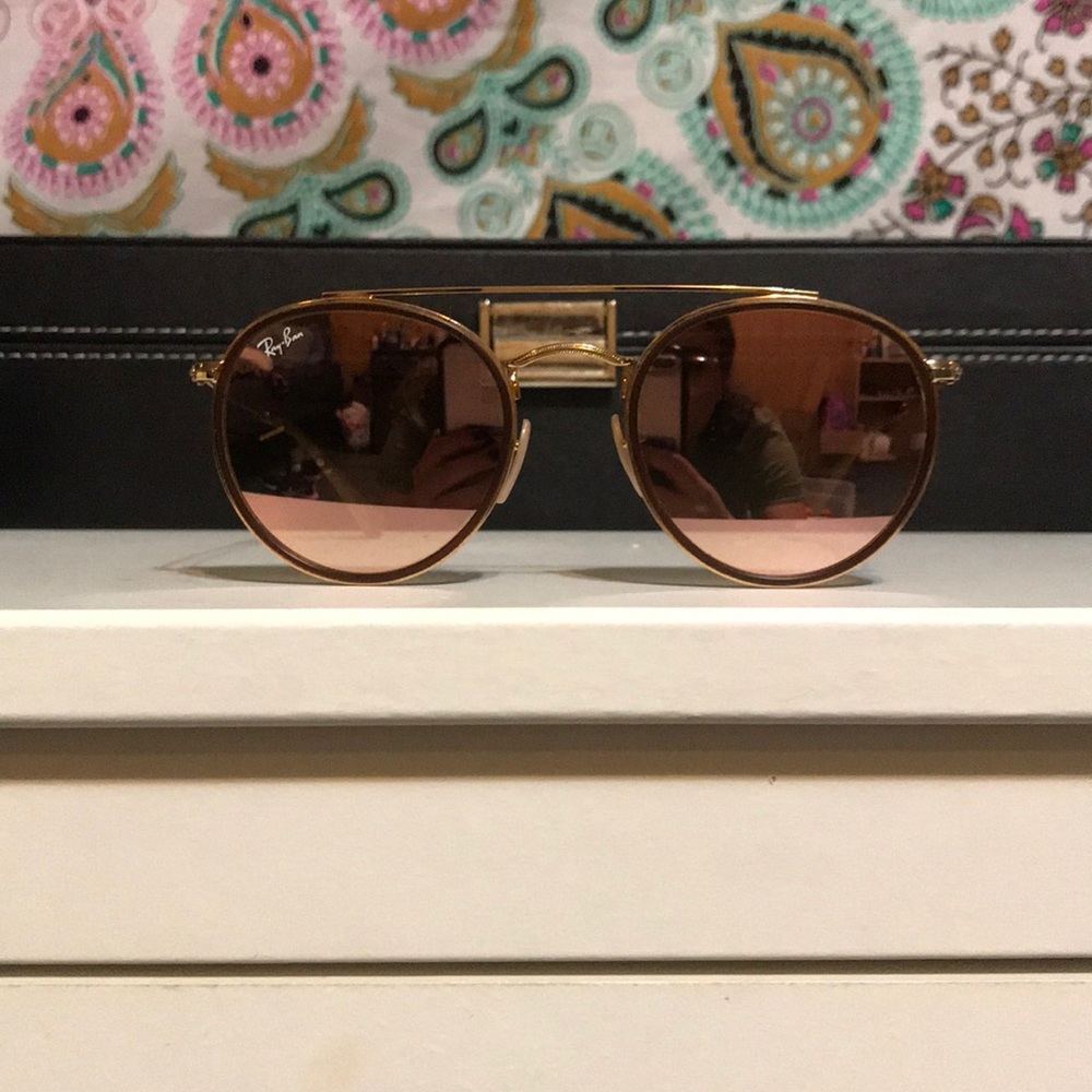RAY BAN ROUND DOUBLE BRIDGE